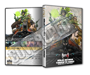 Ninja Batman Yakuza'ya Karşı - 2025 Türkçe Dvd Cover Tasarımı
